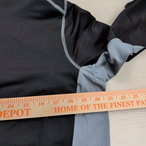 Nike Pro Combat Hyperwarm Dri-Fit Max Shirt Mens L Fitted 1/4 Zip Long Sleeve - Picture 10 of 14